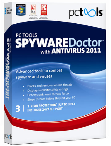 Скачать бесплатно PC Tools Spyware Doctor with AntiVirus 2011 v 8.0.0.65
